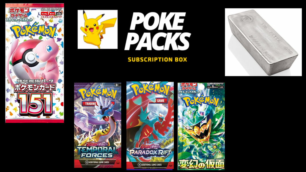 Poke Packs Box Silver Edition May